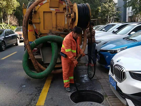 双塔排污管道清淤